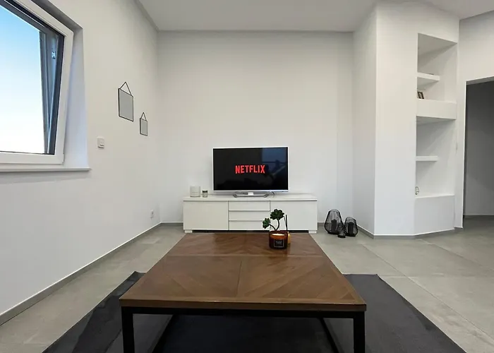 公寓 Neubau Penthouse - Mit Schoener Aussicht - 15min Von Koeln 普尔海姆